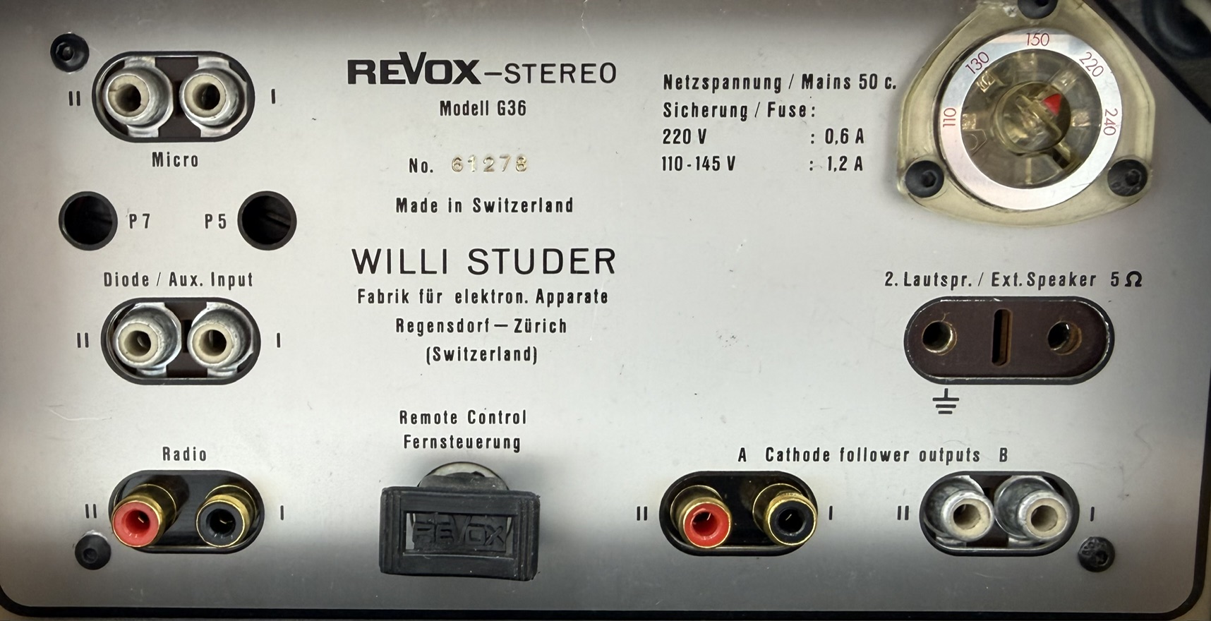 Revox G36 6