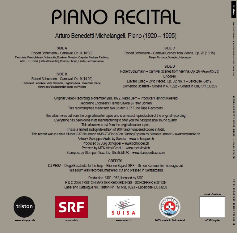 TMR SE23 Michelangeli   D